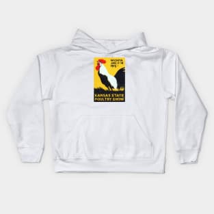 1915 Kansas Poultry Fair Kids Hoodie